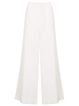 Lenny Niemeyer Pantaloni sartoriali ampi - Bianco