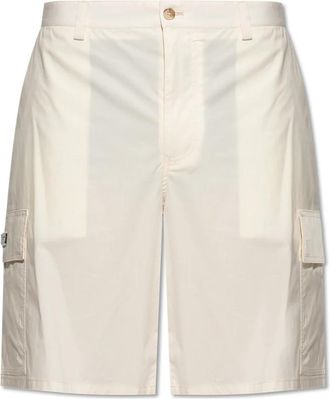 Dolce & Gabbana Shorts met zakken - Heren - Korte Broeken - Beige - L - Katoen - Korte Broeken