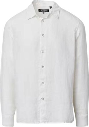 Rag & Bone Overhemden, Heren, Wit, S, Rag Bone Overhemden wit