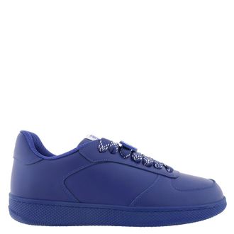 Burberry Terrace Leather Low-Top Sneakers, Brand Size 43.5 ( US Size 10.5 )