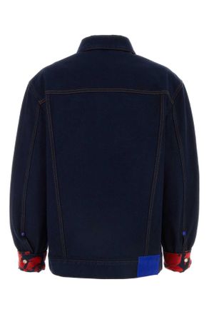 Burberry 8080769 A1503 Indigoblue Exterior: Cotton Giubbini Jacket
