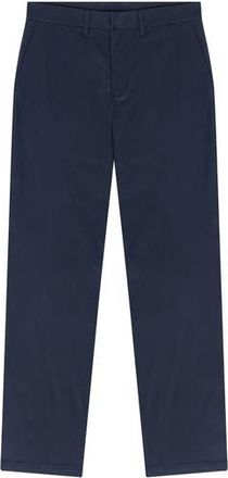 Quiet Golf Flat Front Cotton Blend Chinos in Navy at Nordstrom Rack, Size Small