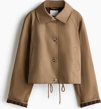 H&M Twilljacke - Beige