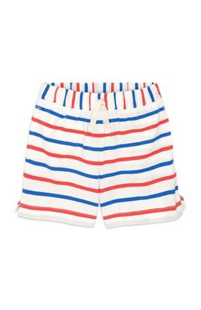 primary Baby Play Short In Blueberry Stripe in Blueberry Strawberry Stripe at Nordstrom, Size 12-18M