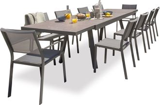 DCB Garden Stockholm - Conjunto De Comedor Jard&iacute;n 10 Plazas Dcb Garden