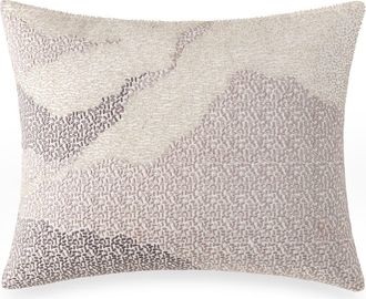 DKNY Beaded Cloud Accent Pillow in Platinum at Nordstrom