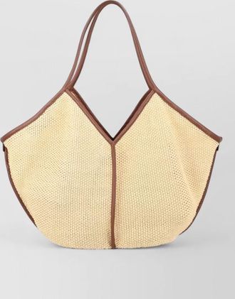 Hereu calella soft shoulder bag dual handles