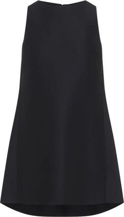 Balenciaga A-lijn Jurk - Dames - Korte kleedjes - Zwart - XS - Katoen - Kleedjes