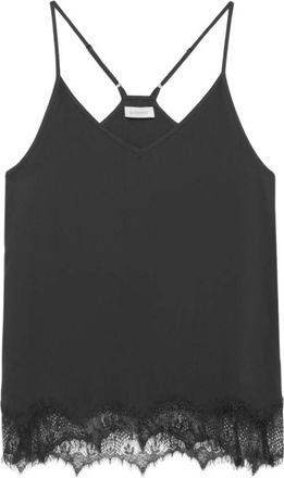 Alchemist Tops, Dames, Zwart, S, Mia Mouwloze Top