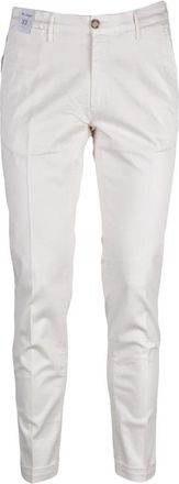 Re-hash Pantalone - Heren - Chinos - Wit - W32 - Broeken