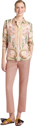La DoubleJ 24/7 Pants - Dames - Vrijetijds broeken - Roze - M - Polyester - Broeken