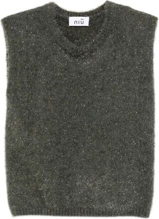 Niù Top smanicato - Verde