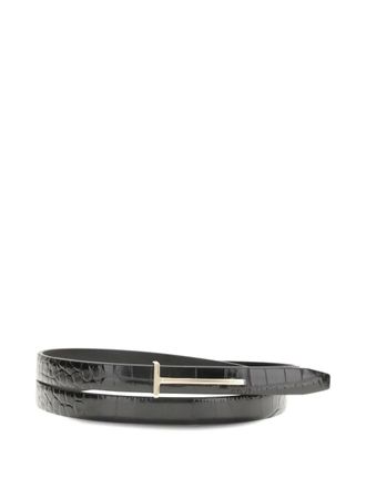 Tom Ford leather belt - Black