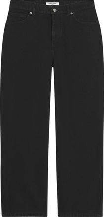 Maison Kitsun&eacute; Rechte Broek - Heren - Straight fit broeken - Zwart - W30 - Broeken