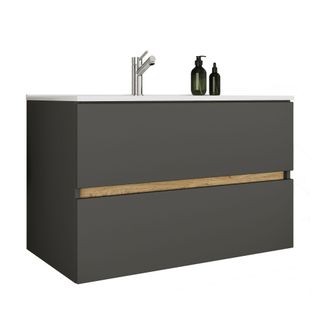 VCM Conjunto De Muebles De Ba&ntilde;o Con Lavabo Cosila-i 81 51x81x47 - Vcm