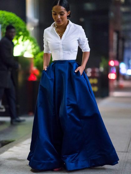 Dit zijn de 4 beste rok-blouse combi’s