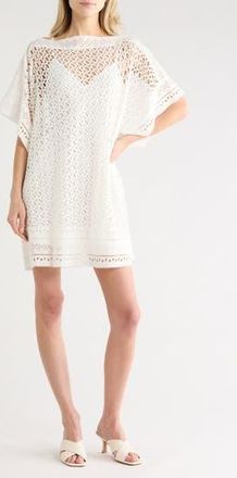 Diane Von F&uuml;rstenberg Lilia Openwork Knit Dress in Cane Link at Nordstrom Rack, Size Xx-Small
