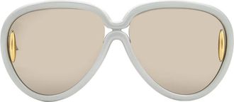 Loewe Smoke Mirror Pilot Unisex Sunglasses LW40132I 24C 65