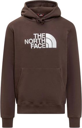The North Face logo-embroidered sweater - men - Fabric - S - Brown