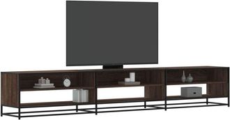 vidaXL Vidaxl - Mueble Para Tv Madera De Ingenier&iacute;a Marr&oacute;n Roble 270x40x46 Cm
