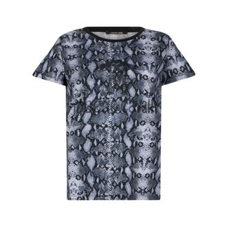 Roberto Cavalli Mujer, Camisetas, Negro, Talla: L