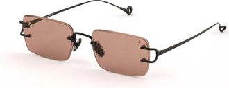 Eyepetizer Dillinger Zonnebril - unisex - Zonnebrillen - Zwart - 52 MM - Accessoires
