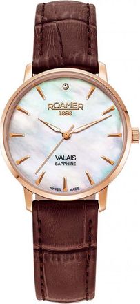 Roamer Womens 989847-49-10-05 Ladies Valais Watch and Strap Gift Set - Rose Gold - One Size