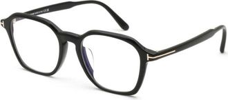 Tom Ford Blue Light Block Square Mens Eyeglasses FT6101-D-B 001 53