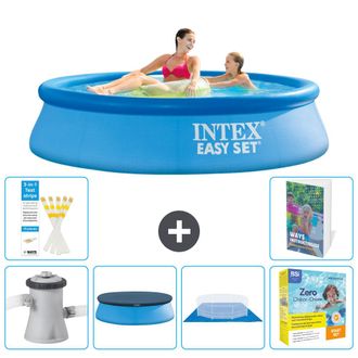 Intex Piscina Easy Set Redonda - 244x61 Cm - 7-piezas S198