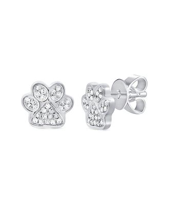 Sabrina Designs 14K 0.13 Ct. Tw. Diamond Paw Earrings