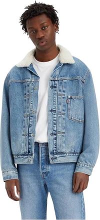Levi's Denim Jassen - Heren - Spijkerjassen - Blauw - L - Denim - Jassen