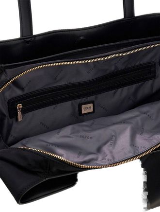 Guess Womens Tote Bag Black Polyamide - Tote-Bags