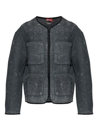 Diesel pocket-patch jacket - Grey
