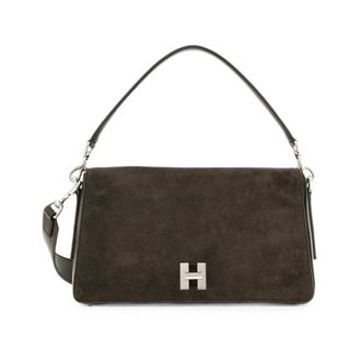 Hogan Dames, Tassen, Bruin, Maat: ONE Size Su&egrave;de