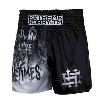 OEM Pantalones Cortos De Muay Thai De Payaso Psic&oacute;pata De Afici&oacute;n Extrema L