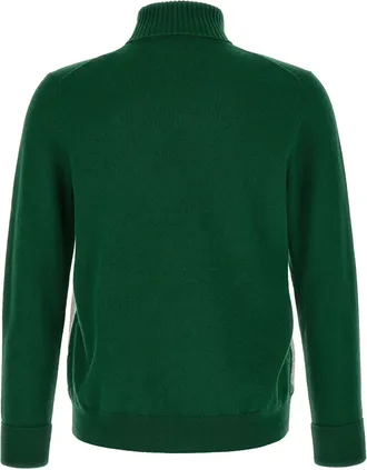 Ballantyne Diamond Intarsia Cashmere Sweater - Green