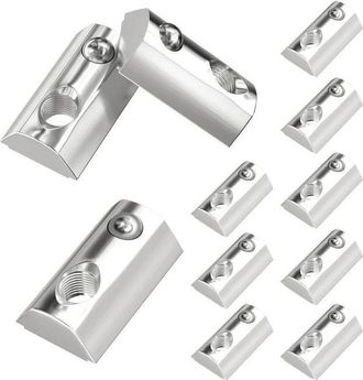 OEM 50 Piezas De Tuercas Deslizantes M3, Serie 20, Tuerca De Martillo, Tuerca En T Para Riel De Perfil De Aluminio Ranurado De Extrusi&oacute;n (eu20 Y M3)