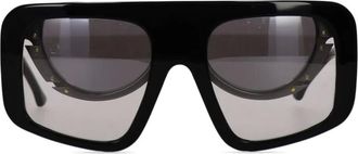 Luar Occhiali da sole geometrici - Nero