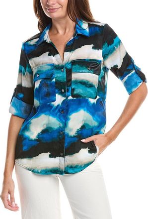 DKNY Dkny Print Roll Tab Shirt