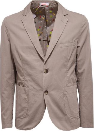 Sun 68 Jk 122 89 Ostrica Jas - Heren - Blazers - Bruin - S - Katoen - Jassen