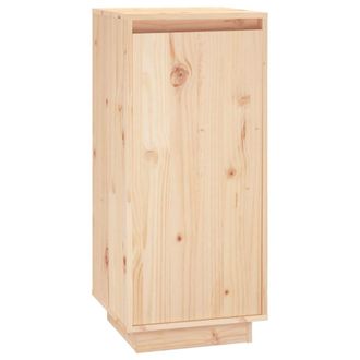 vidaXL Armario Zapatero De Madera Maciza De Pino 35x35x80 Cm Vidaxl