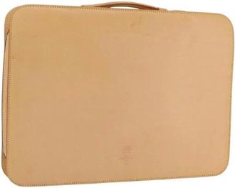 Louis Vuitton Pre-owned Clutches, female, Beige, Size: ONE SIZE Pre-owned Vintage Briefcase