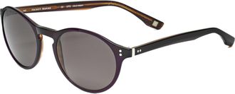 Hackett Mens 50mm Olive Horn Sunglasses