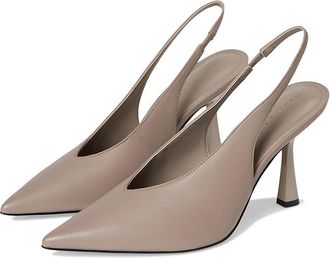 Marc Fisher Esther Womens Shoes Light Natural Leather : 9.5 M