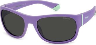 Polaroid PLD 8064/S B3V(M9) Zonnebril - unisex - Zonnebrillen - Paars - 54 MM - Accessoires