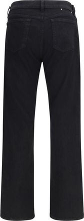 Golden Goose Mens Black Cotton Slim Fit Jeans Clothing