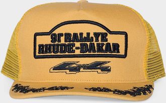 Rhude Men & apos;s 4x4 Rally Crest Trucker Hat
