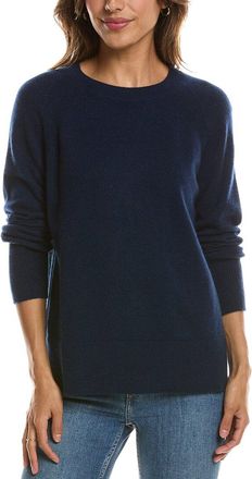 Fort&eacute; Cashmere Easy Crewneck 100% Cashmere Sweater