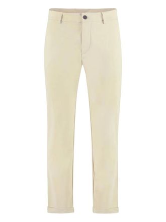 THE (ALPHABET) tailored cuffed trousers - Neutrals