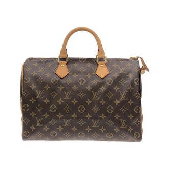 Louis Vuitton Brown Coated Canvas Boston Bag (Pre-Owned)